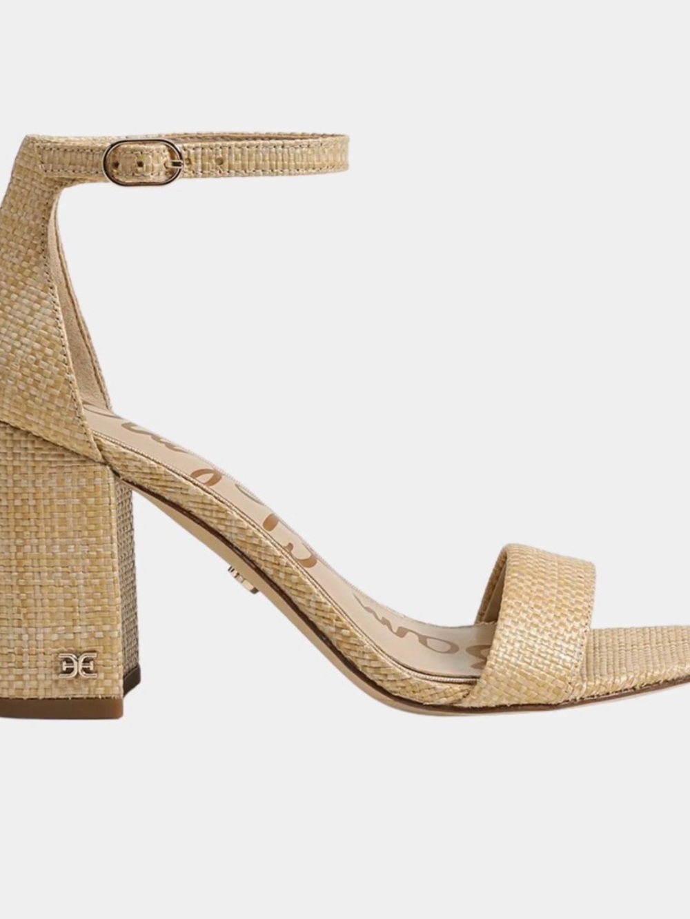 Sam Edelman Daniella Block Heel Sandal Sz 9.5
